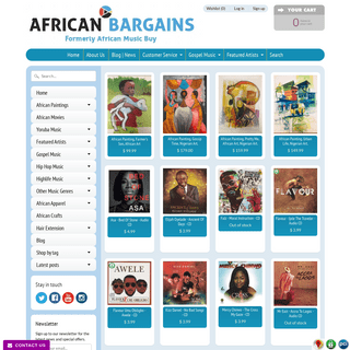 A complete backup of africanmusicbuy.com