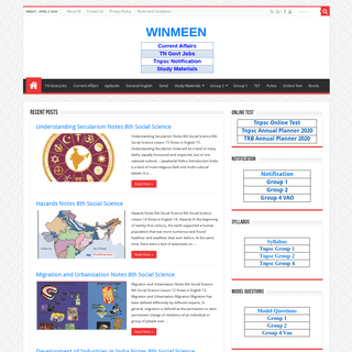 A complete backup of winmeen.com