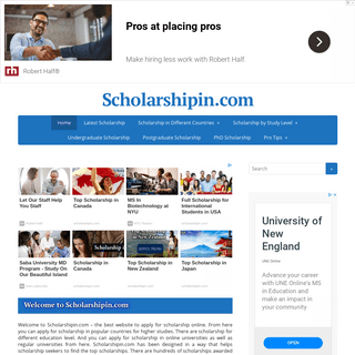 A complete backup of scholarshipin.com