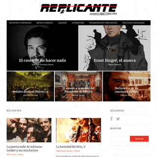 A complete backup of revistareplicante.com