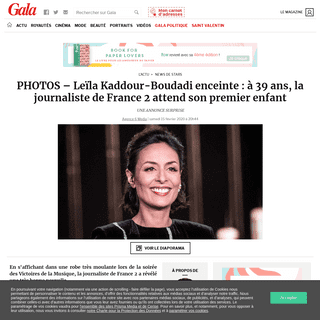 PHOTOS â€“ LeÃ¯la Kaddour-Boudadi enceinteÂ - Ã  39 ans, la journaliste de France 2 attend son premier enfant - Gala