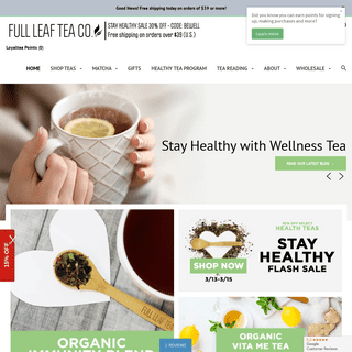 A complete backup of fullleafteacompany.com