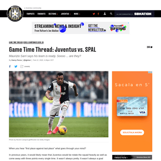 A complete backup of www.blackwhitereadallover.com/2020/2/22/21147832/juventus-spal-2020-serie-a-round-25-lineups-team-news-live