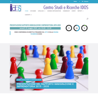 IDOS - Dossier Statistico Immigrazione - Centro Studi e ricerche immigrazione