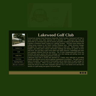 A complete backup of lakewoodgolfclub.net