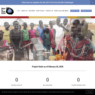 A complete backup of waterforsouthsudan.org
