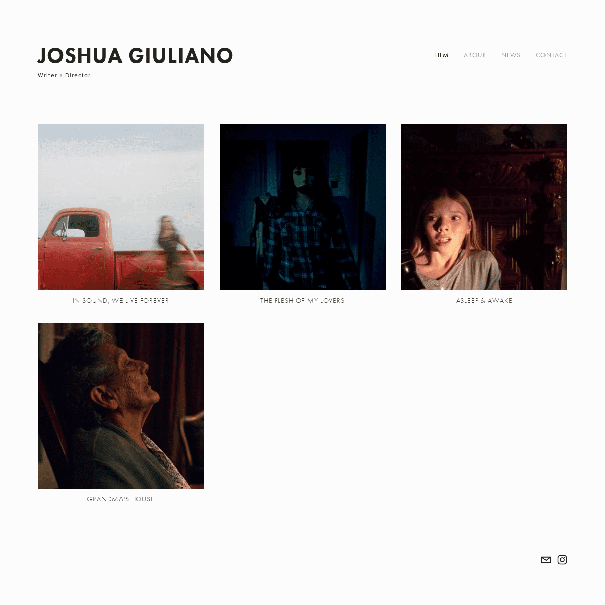 A complete backup of joshuagiuliano.com