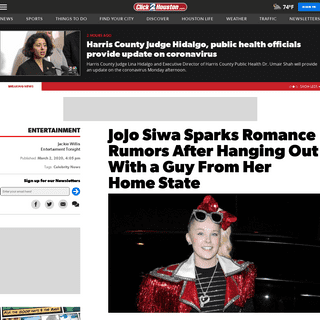 A complete backup of www.click2houston.com/entertainment/2020/03/02/jojo-siwa-sparks-romance-rumors-after-hanging-out-with-a-guy