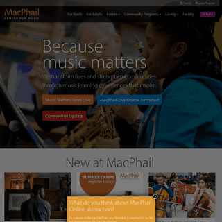 MacPhail Center For Music - MacPhail.org