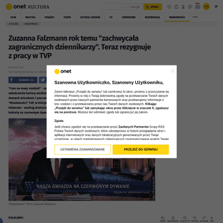 A complete backup of kultura.onet.pl/wiadomosci/zuzanna-falzmann-wrocila-do-polski-rezygnuje-z-pracy-w-tvp/nz17z3n