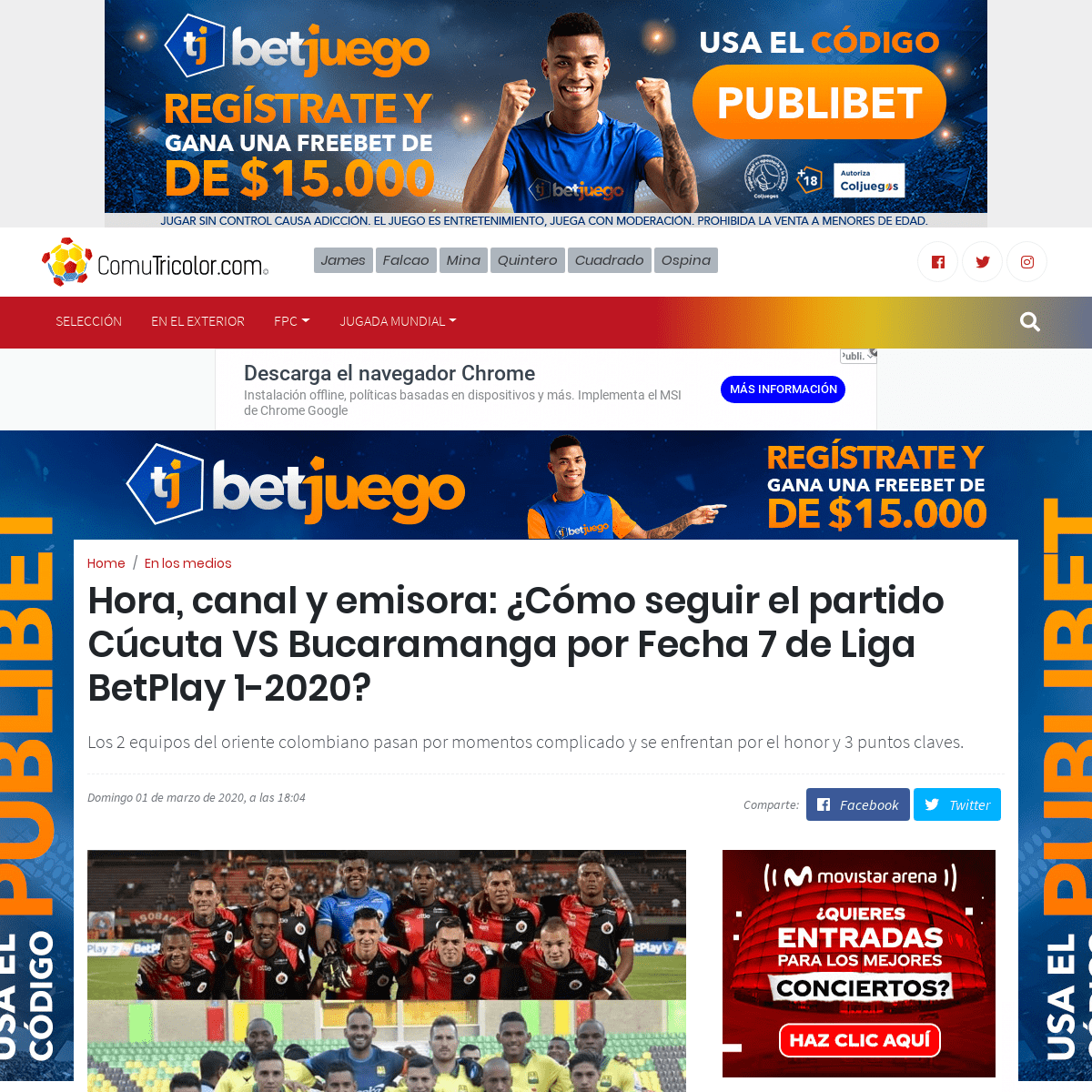 A complete backup of comutricolor.com/en-los-medios/vivo-partido-cucuta-vs-bucaramanga-por-fecha-7-de-liga-betplay-1-2020/