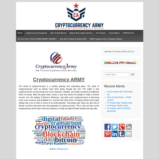 A complete backup of cryptocurrencyarmy.com