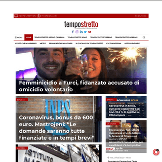 Tempo Stretto - Ultime notizie da Messina e Reggio Calabria - Web e Video News di Cronaca, Meteo ed Eventi