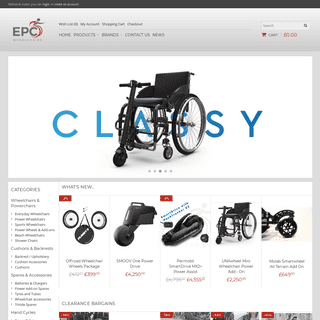 A complete backup of epc-wheelchairs.co.uk