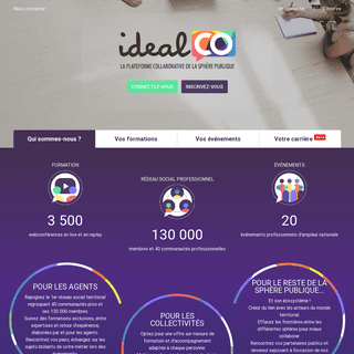 idealCO - La plateforme collaborative de la sphÃ¨re publique - idealCO