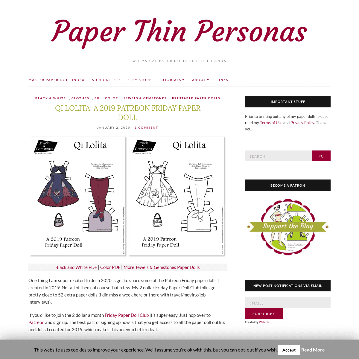 A complete backup of paperthinpersonas.com