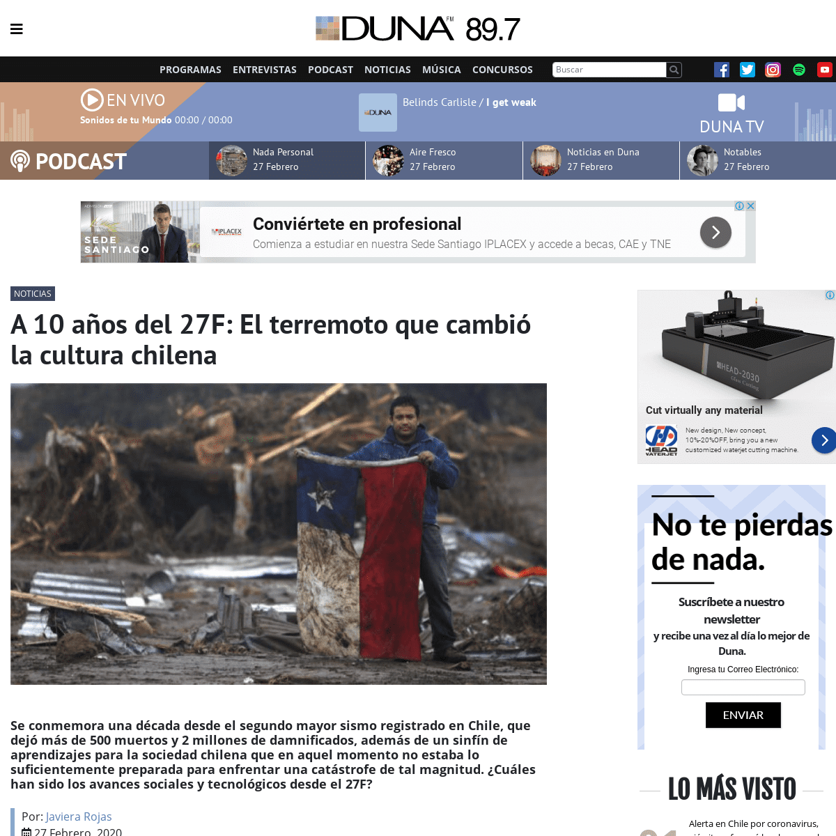 A complete backup of www.duna.cl/noticias/2020/02/27/a-10-anos-del-27f-el-terremoto-que-cambio-la-cultura-chilena/