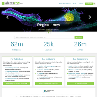 A complete backup of scienceopen.com