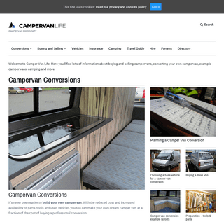 Campervan Life - Camper van information and community