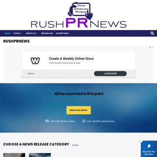 A complete backup of rushprnews.com