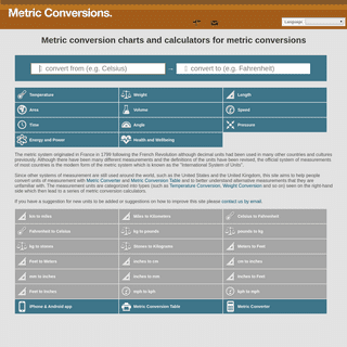 A complete backup of metric-conversions.org