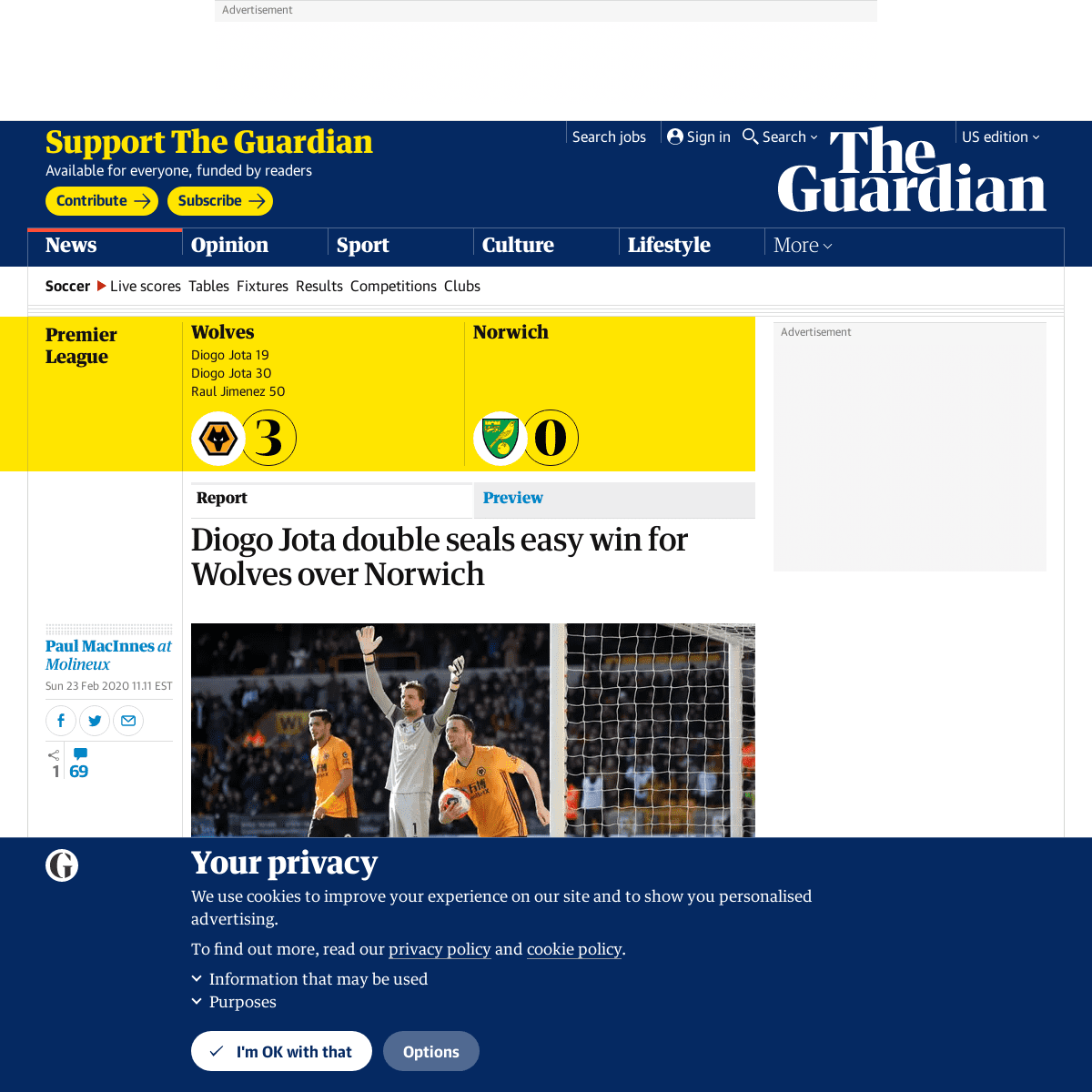 A complete backup of www.theguardian.com/football/2020/feb/23/wolves-norwich-premier-league-match-report