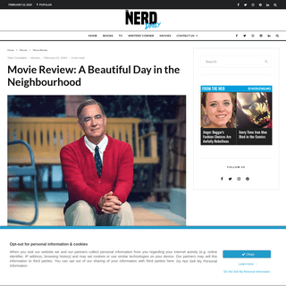 Movie Review- A Beautiful Day in the NeighbourhoodÂ  - The Nerd Daily