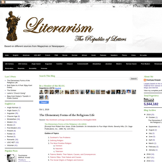 A complete backup of literarism.blogspot.com