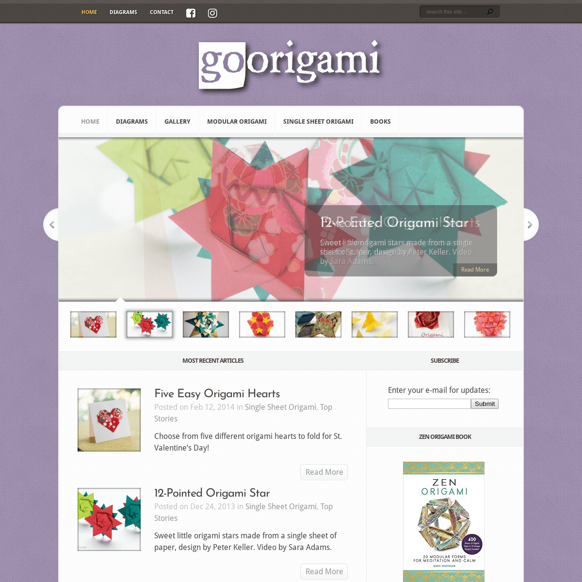 A complete backup of goorigami.com