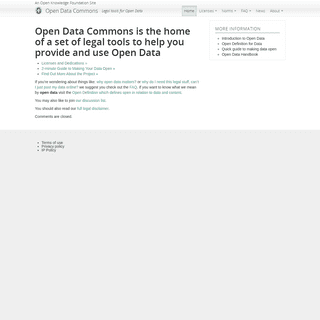 A complete backup of opendatacommons.org