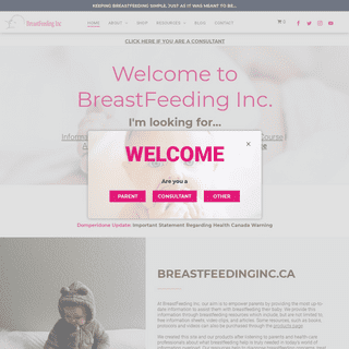 Home - The Worlds BreastFeeding Resource - BreastFeeding Inc.
