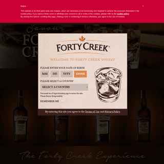 A complete backup of fortycreekwhisky.com