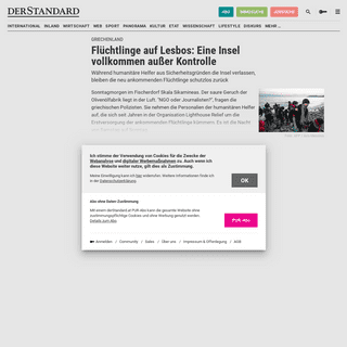 A complete backup of www.derstandard.at/story/2000115249920/fluechtlinge-auf-lesbos-eine-insel-vollkommen-ausser-kontrolle