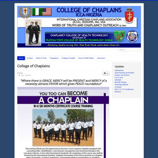 A complete backup of collegeofchaplains.com