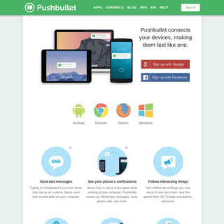 A complete backup of pushbullet.com