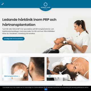 Nordic Hair ClinicÂ® â€” Sveriges ledande hÃ¥rklinik