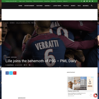 A complete backup of themediatimes.com/lille-joins-the-behemoth-of-psg-pml-daily/