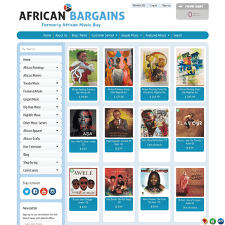 A complete backup of africanmusicbuy.com