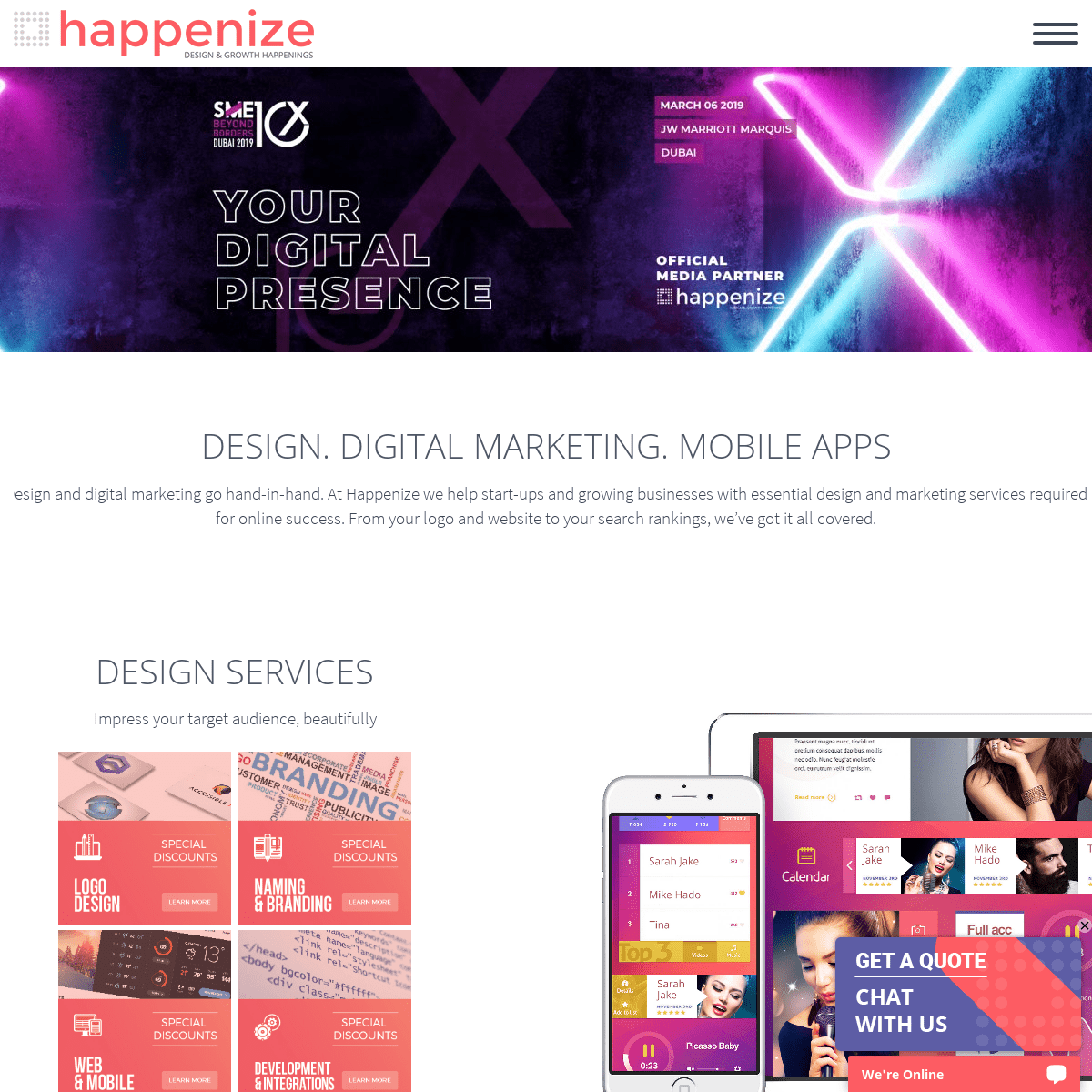 A complete backup of happenize.ae