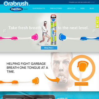 A complete backup of orabrush.com
