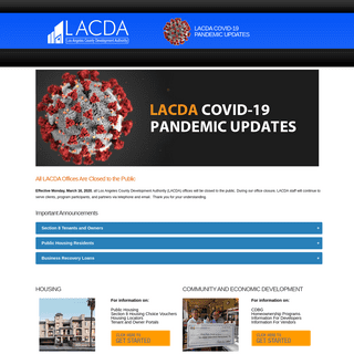 A complete backup of lacda.org