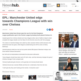 A complete backup of www.newshub.co.nz/home/sport/2020/02/epl-manchester-united-edge-towards-champions-league-with-win-over-chel