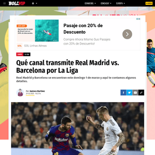 A complete backup of bolavip.com/europa/Que-canal-transmite--Real-Madrid-vs.-Barcelona-por-La-Liga-F22-20200229-0088.html