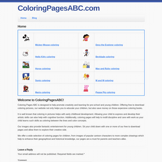 A complete backup of coloringpagesabc.com