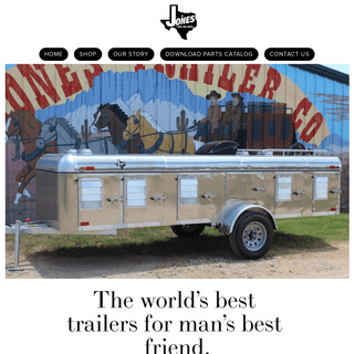 The Finest Dog Trailers in the World - Jones Trailers