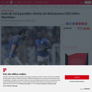 A complete backup of www.publico.pt/2020/02/22/desporto/noticia/golo-lica-permite-vitoria-belenenses-sad-maritimo-1905247