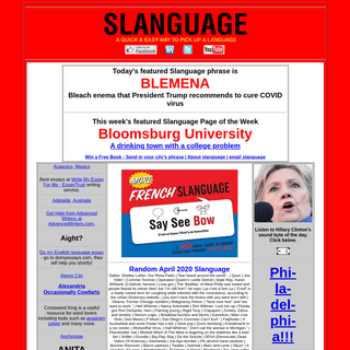 A complete backup of slanguage.com