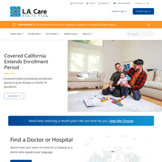 A complete backup of lacare.org