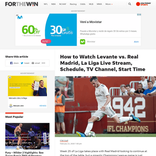 A complete backup of ftw.usatoday.com/2020/02/how-to-watch-levante-vs-real-madrid-la-liga-live-stream-schedule-tv-channel-start-