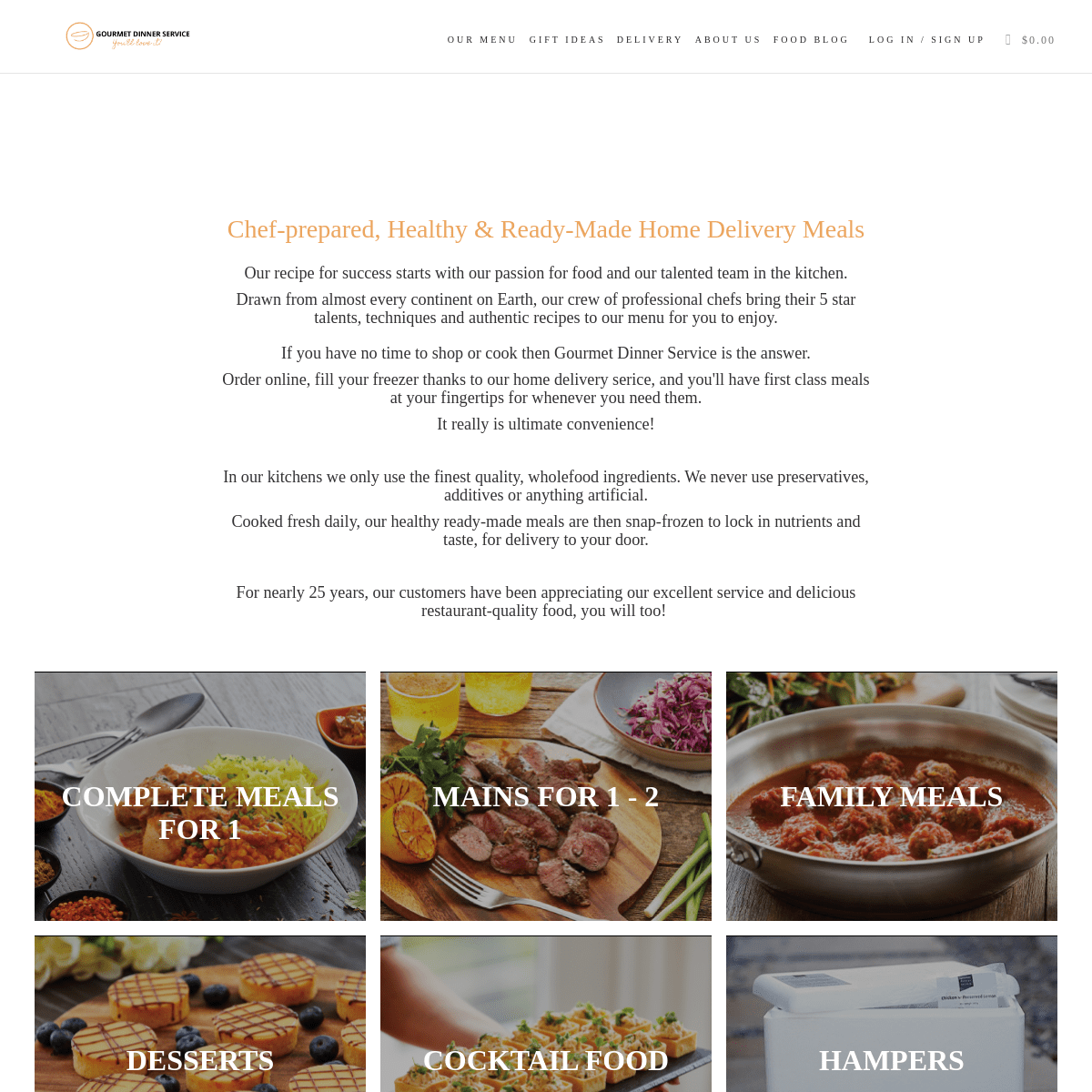 A complete backup of gourmetdinnerservice.com.au